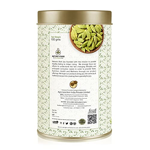Image of NATURE'S PARK CARDAMOM BLACK TEA, 100 Gm