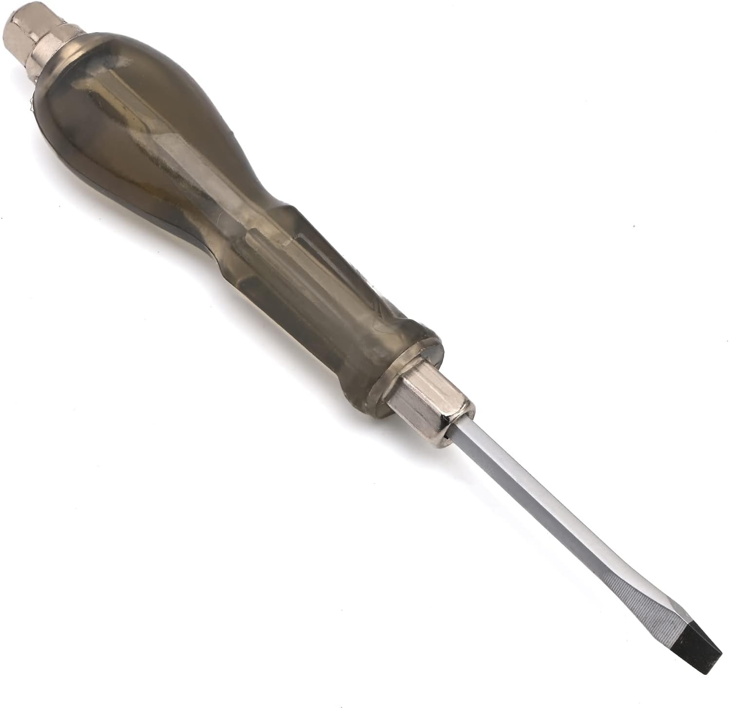 Utoolmart Slotted Impact Screwdriver 4 Inch Keystone Demolition Driver Magnetic Nut Driver for Added High-Torque, Tight Spaces, Precise Tightening Bolts and Nuts 1Pcs