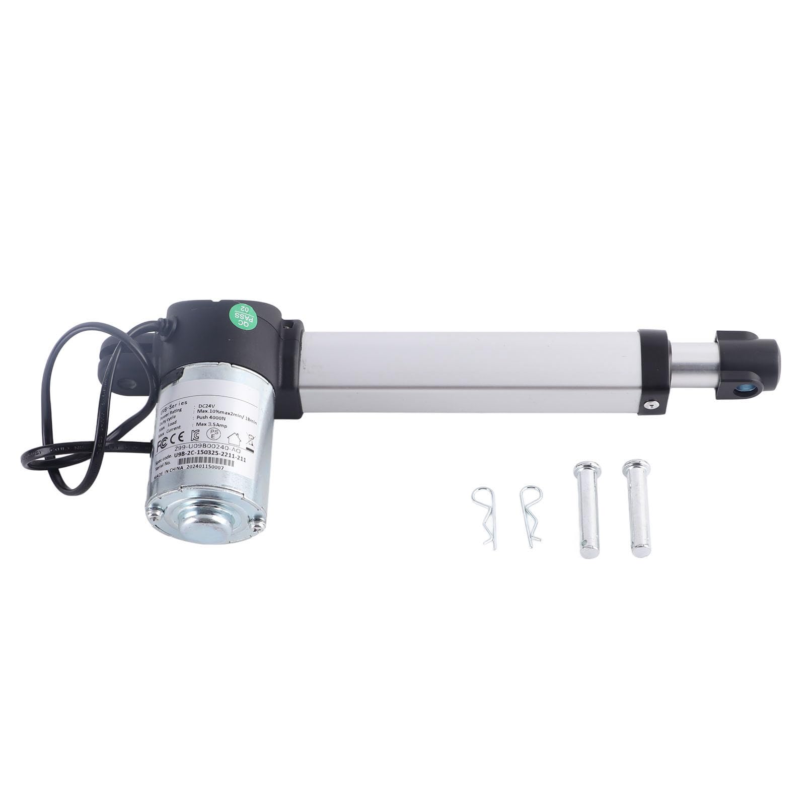 Bewinner 24V 150mm 4000N Actuador Lineal de Carga Pesada