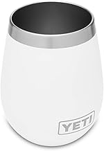 YETI Rambler 10 oz Wine Tumbler, Vacuum Insulated, Stainless Steel, NO LID