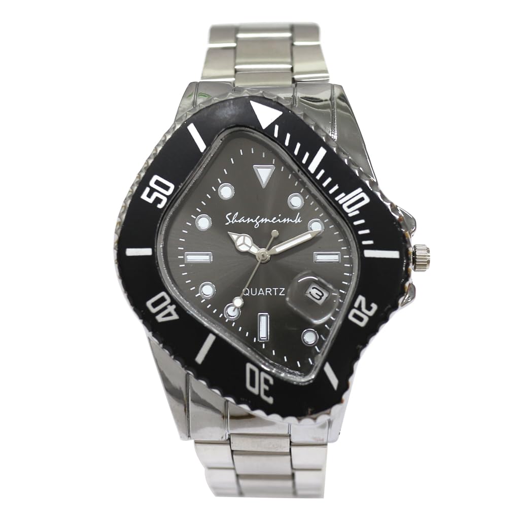 Amazon | ノーブランド品 クラッシュオマージュウォッチ 日付