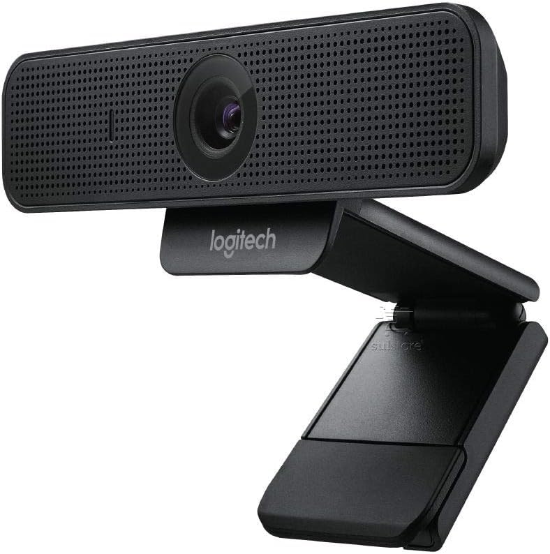 Logitech C925-e Webcam with HD Video and Built-In Stereo Microphones Renewed