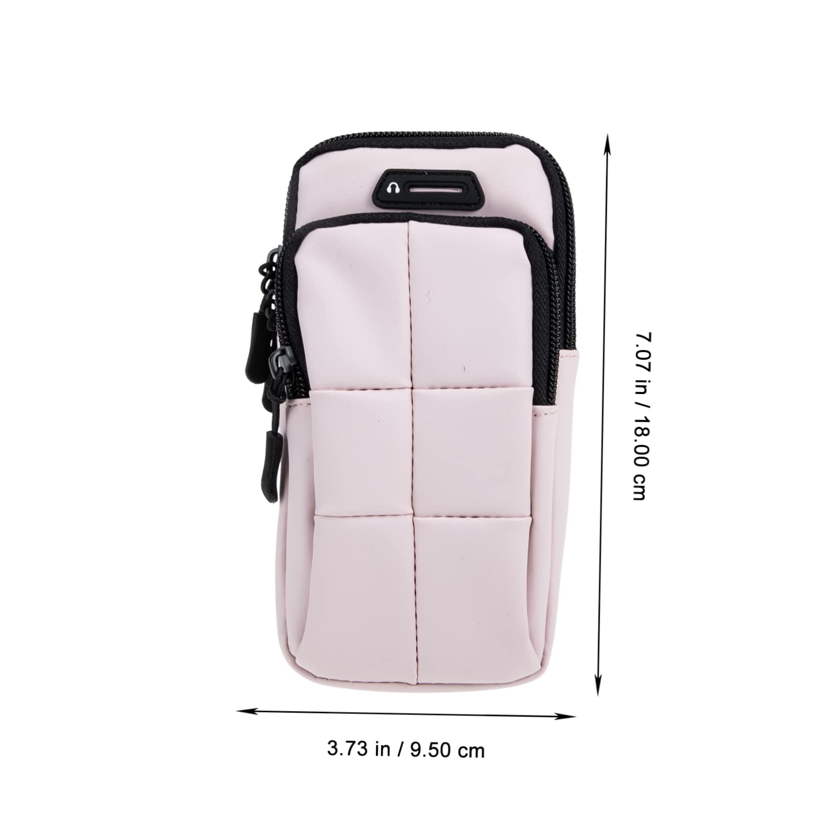 Gadpiparty 3piezas Bolsillo De Brazalete para Teléfono Funda Deportiva Transpirable para Correr y Ejercicio Soporte Móvil para Brazo