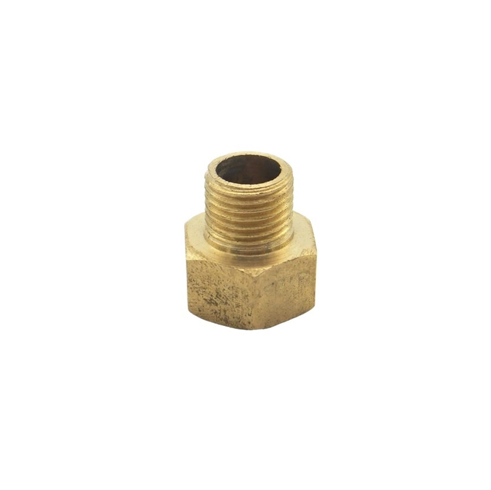 MBMYVRNKJL 3/8" BSP Female Thread x 1/4" BSP Male Thread Connection Brass Pipe Fitting Adapter Coupler Connector