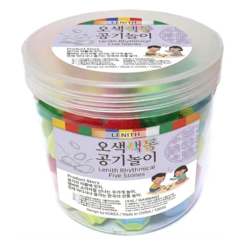 LENITH Juego Coreano Gonggi Tradicional 60 Piezas miniatura 2