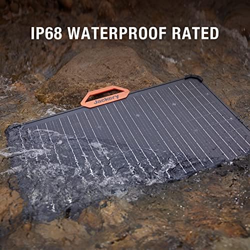 Jackery SolarSaga 80W Solar Panel, IP68 Waterproof and Dustproof, Portable Solar Panel Compatible with all Jackery Power Stations, Off-grid Design, Made for Outdoors