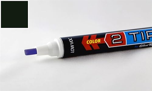 Miniatura 2 de ColorRite 2Tip - Pintura de retoque para Mercedes-Benz All Automotive - Capa transparente negra 0409040 - Paquete de pintura de color y capa