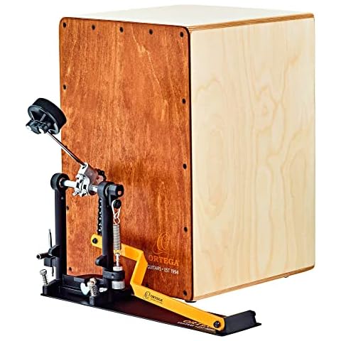 ORTEGA Stomp Box Cajon Bundle (left foot) - Baltik Birch (golden brown) (OSTBCJ-L-BU) Cover