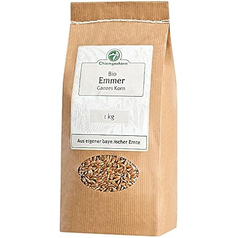 Chiemgaukorn Organic Amelcorn, Whole Grain (1x 1Kg) Cover