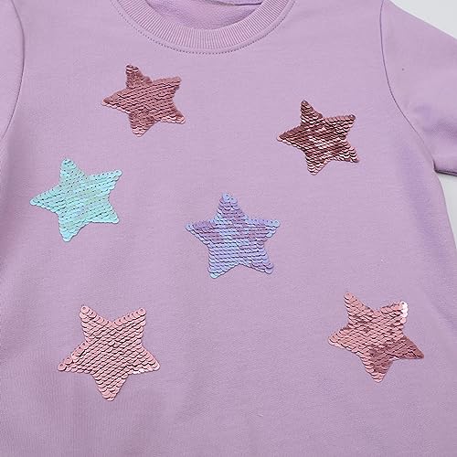 HILEELANG Girl Long Sleeve Dress Cotton Casual Applique Christams Tunic Shirt Clothes4
