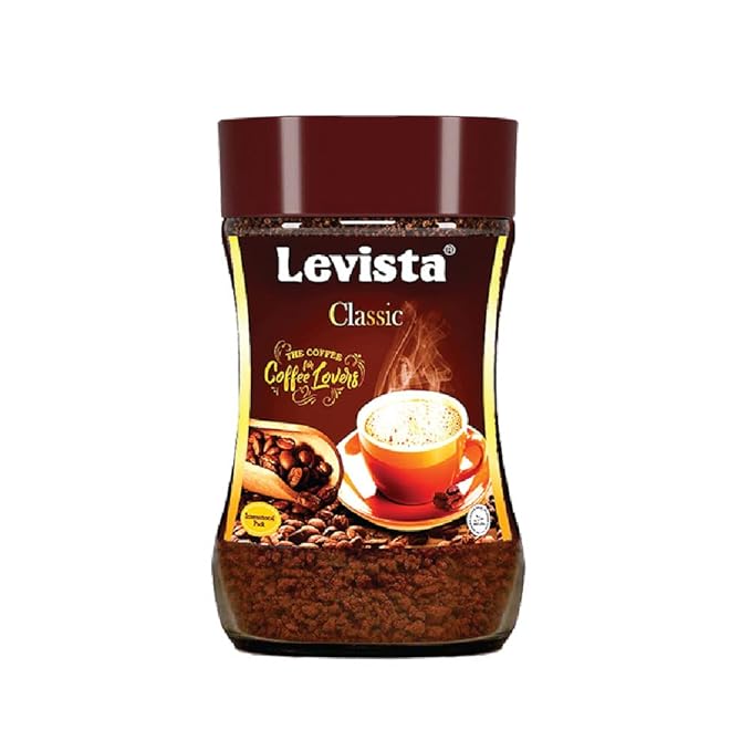 Levista Classic Pure Instant Ground Coffee (100Gm Jar) at Rs. 190