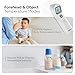 SimpliCare FC-IR206 | FDA 510(k) Cleared Medical Grade Infrared Thermometer | 2-in-1 Non-Contact Forehead & Object Thermometer for Baby, Infant, Toddler, Kids & Adults