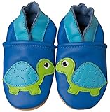 ENGEL + PIRATEN Krabbelschuhe Baby Leder Mädchen Jungen Babyschuhe Hausschuhe Kleinkind Weiche Lederschuhe Babyhausschuhe Lauflernschuhe Lederpuschen 18 19 20 21 22 23 24 25 26 EU