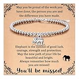 [Durabilité Exceptionnelle]: - Conçu pour être élégant et résistant, avec des chaînes ajustables scintillantes et un fermoir sécurisé. Ce bracelet porte-bonheur s'adapte avec grâce à une utilisation quotidienne, des retrouvailles aux événements marquants.