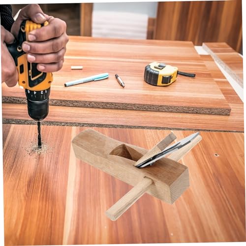 Rabot à main pour bois à coupe réglable pour finition de menuiserie - 4