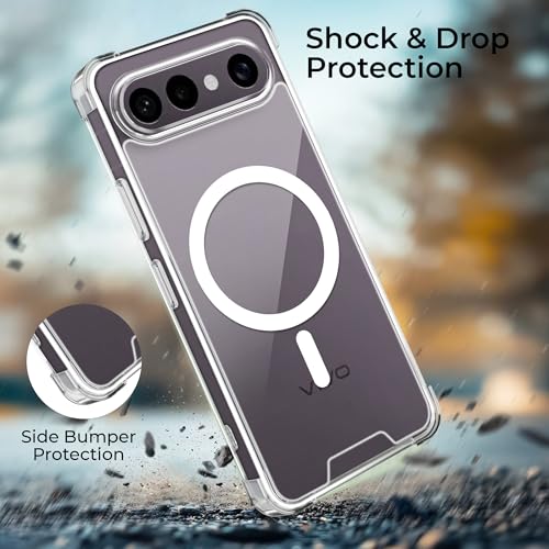 Image of A rtistque Clear Back Cover Case for Vivo X300 FE 5G | Compatible with Mag-Safe | Premium Cover | Shockproof TPU Bumper | Slim Protective Design | Vivo X300 FE 5G Back Cover - Transparent