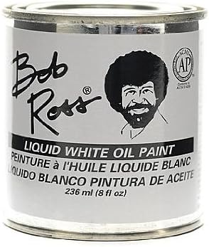 Bob Ross Base Coats Liquid White 8 oz. [PACK OF 2 ]