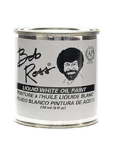 Bob Ross Base Coats Liquid White 8 oz. by BobRoss