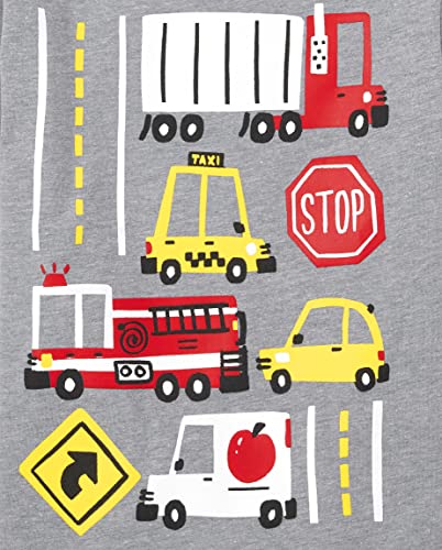 Image of The Children's Place Baby Boys' and Toddler Dinos Short Sleeve Graphic T-Shirts,multipacks