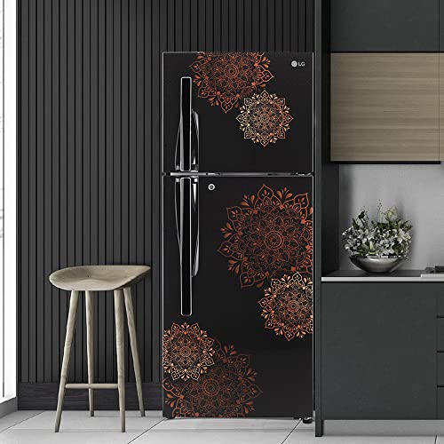 Image of LG 260 L 2 Star Frost-Free Smart Inverter Double Door Refrigerator Appliance (GL-N292RERY, Ebony Regal, Multi Air Flow, 2022 Model)
