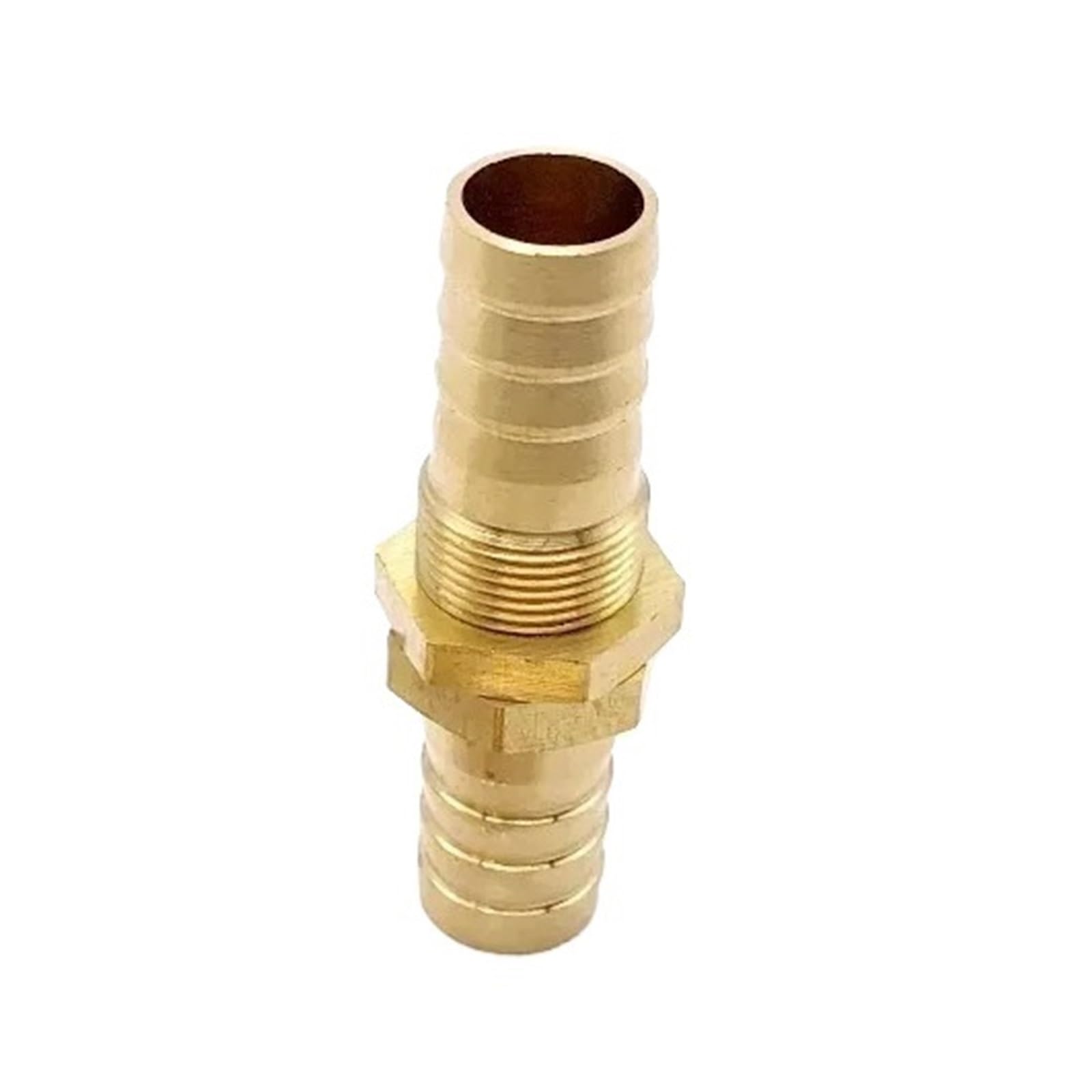 Epaknhgd 12Mm 1Pc Brass Barbed Tube Pipe Fitting Coupler Connector