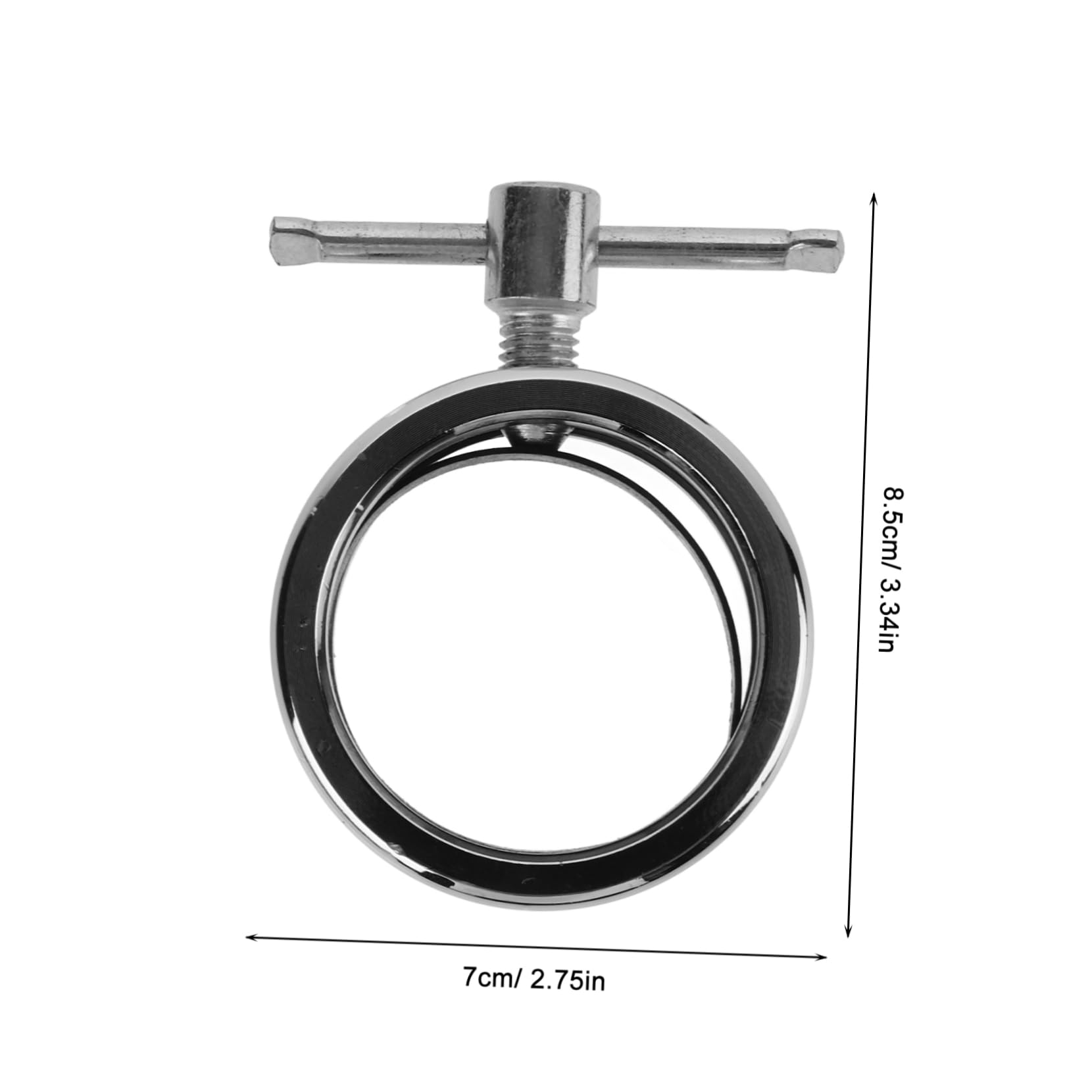 SUPVOX Barbell Clamp for Weightlifting Pole Buckle Barbell Collar Professional Supply