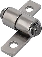 uxcell 0.8N.m Torque Friction Positioning Hinge, 360° Rotation Right Hinge for Laptops, Displays & Panels, Silver Metal