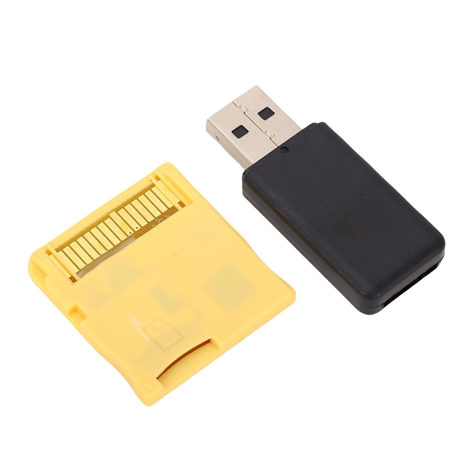 SIXRUN Scheda di Memoria Flash per Videogiochi con Chip ASIC, per Console (GOLD)