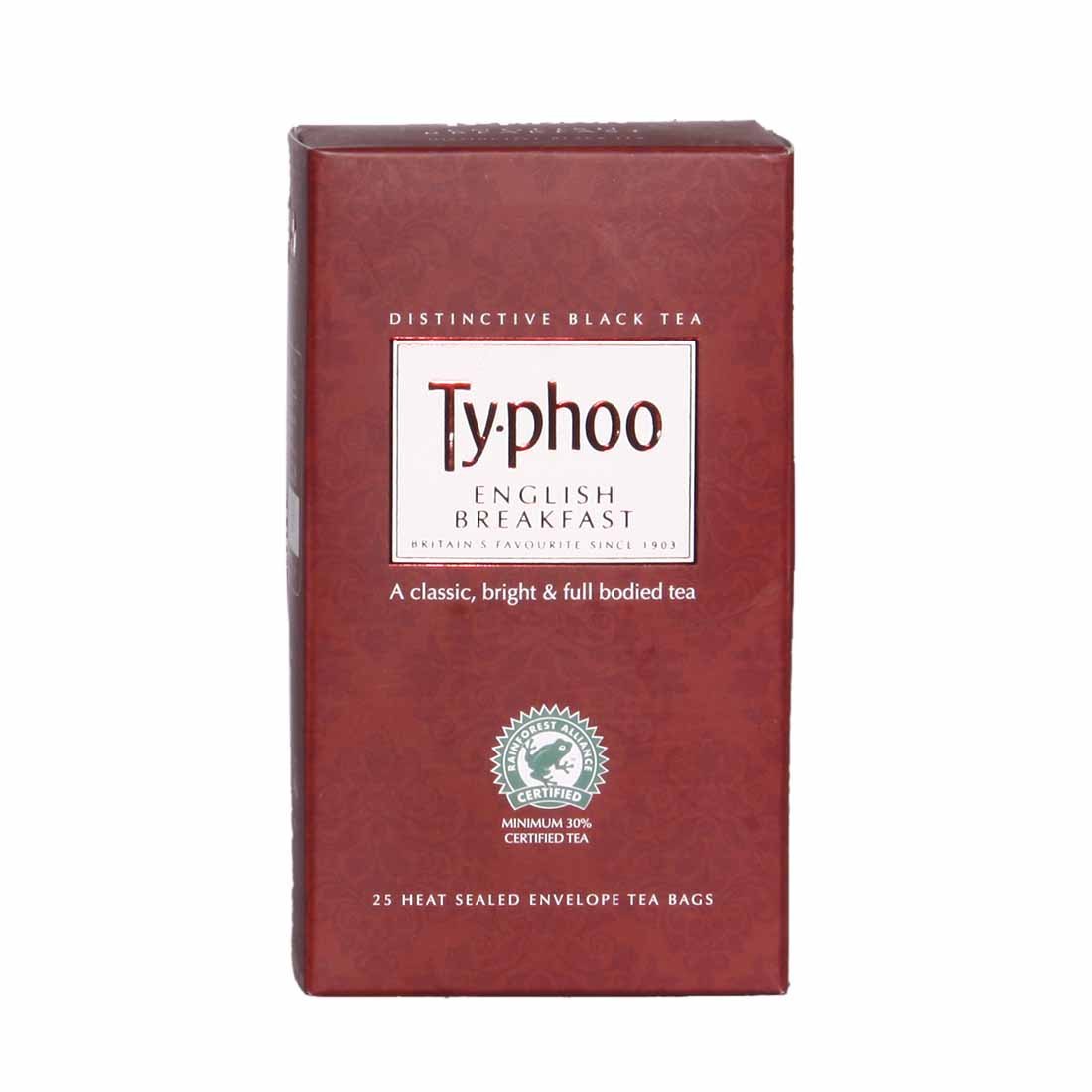 Typhoo English Breakfast Tea, 25 Tea Bags