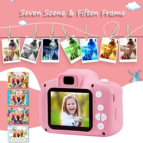 Camera Infantil YUNSYE Digital Camera for Kids, 1080P FHD Kid Digital Video Camera Children Camera w