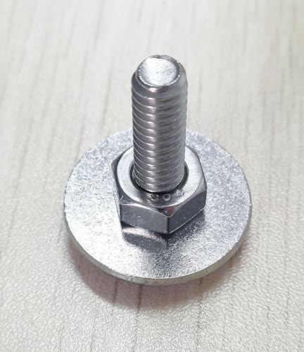 Image of 1 /4 inch x 1 inch Stainless Fender Washer,18-8 (304) Stainless Steel Flat Washer,1 /4 inch ID x 1 inch OD x 0.078 inch Thick(40Pcs) | Thickness: 0.078 inch, Inner diameter: 1 /4 inch , Outside diameter: 1 inch, Material: 18-8 (304) Stainless Steel