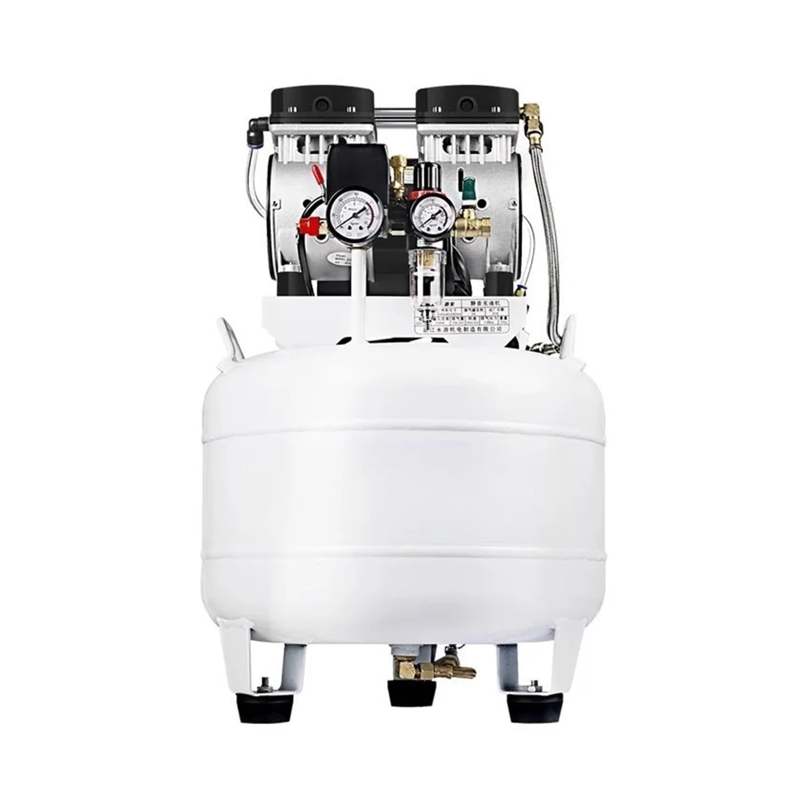 Silent Air Compressor 220V Air Pump Air Compressor 30L Oil-Free Silent Air Pump
