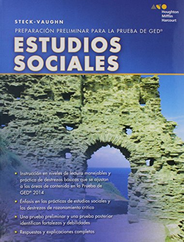 Estudios sociales / Social Studies (Steck-Vaughn preparacion preliminar para la prueba de GED) (Spanish Edition)