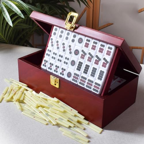 Japanese Mahjong Set, tamaño de piezas 27mm miniatura 1