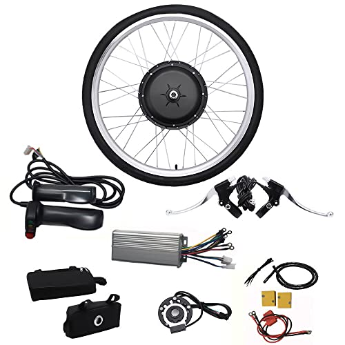 Kit de bicicleta eléctrico de 26 pulgadas kit de conversión para bicicleta eléctrica rueda delantera 36v 250W velocidad ajustable kit de motor de conversión para convertir una bicicleta