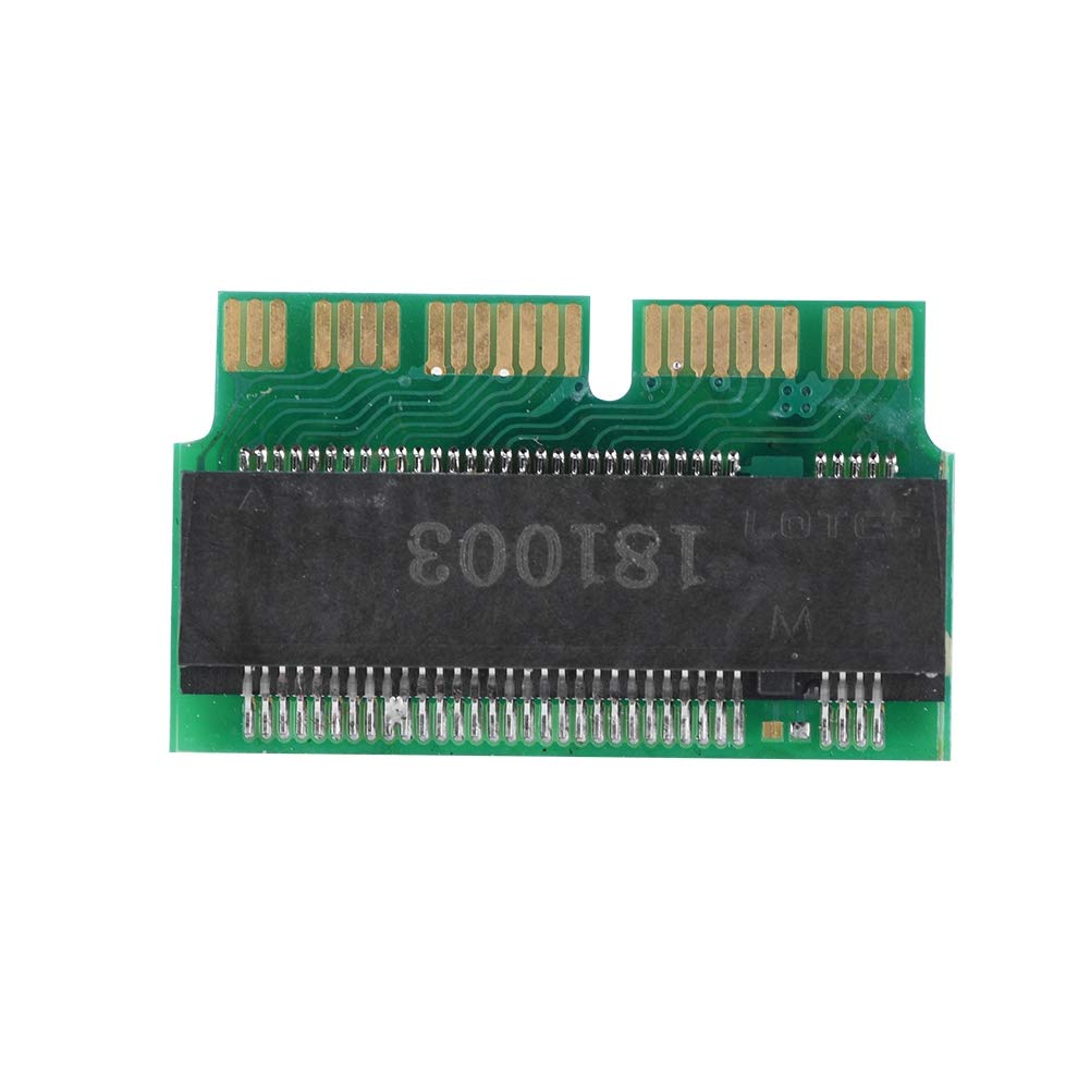 Interface Card, SSD to M.2 Convert Adapter Card for 2013, 2014, 2015, 2016, 2017 edition laptop, No Need Extra Power Adapter and Any Drivers
