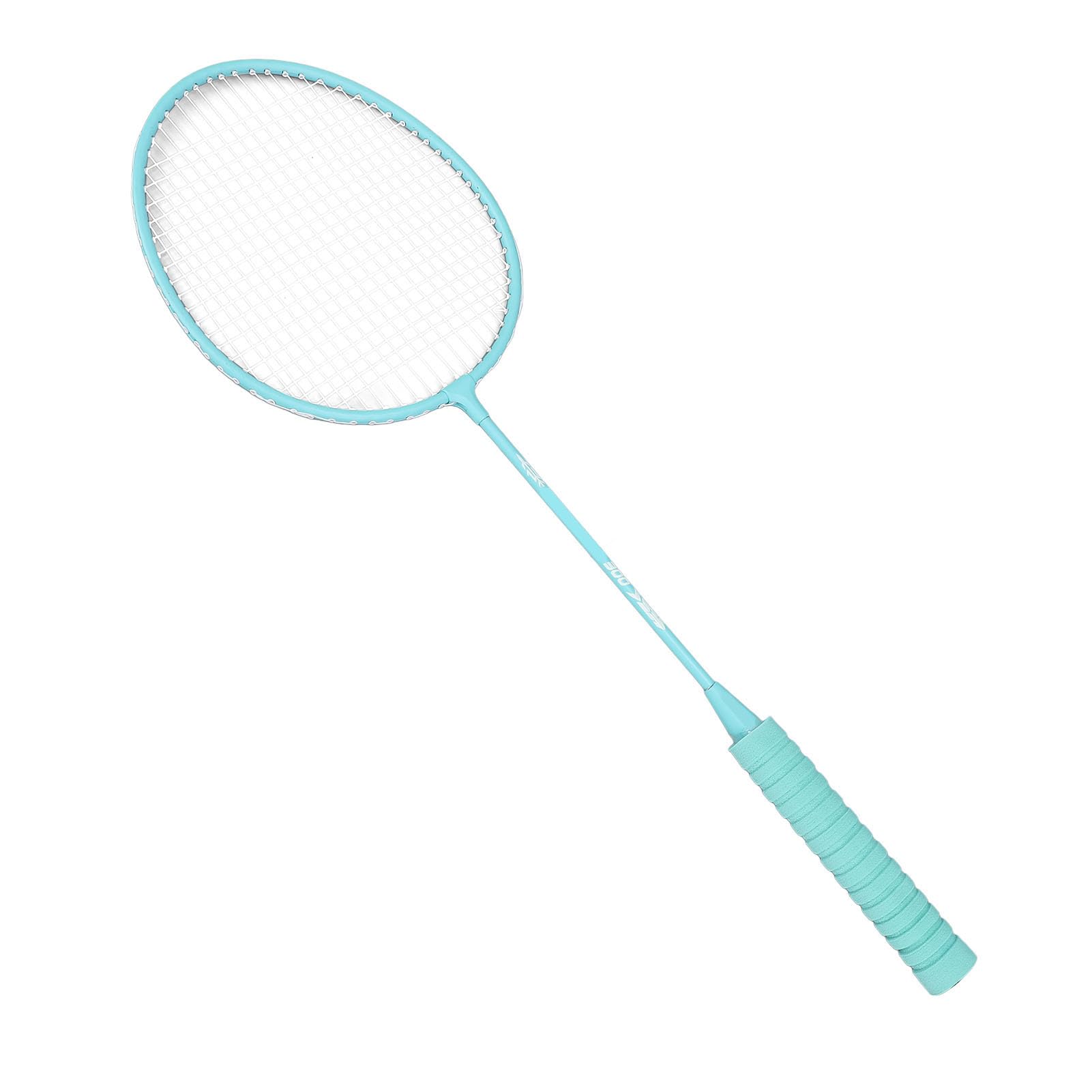 2 Jugadores Bádminton Set Raqueta Liviana con Bolsas de Transporte y 3 Shuttlecocks, Elegante Macearoon Blue, para Entrenamiento y Entretenimiento