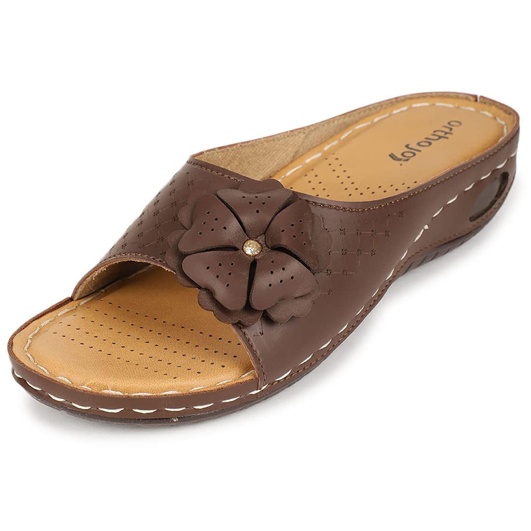 ORTHO JOY Extra-Soft Comfortable Stylish and fancy Slippers for women (B0BYDK4LBM) Amazon Price History, Amazon Price Tracker