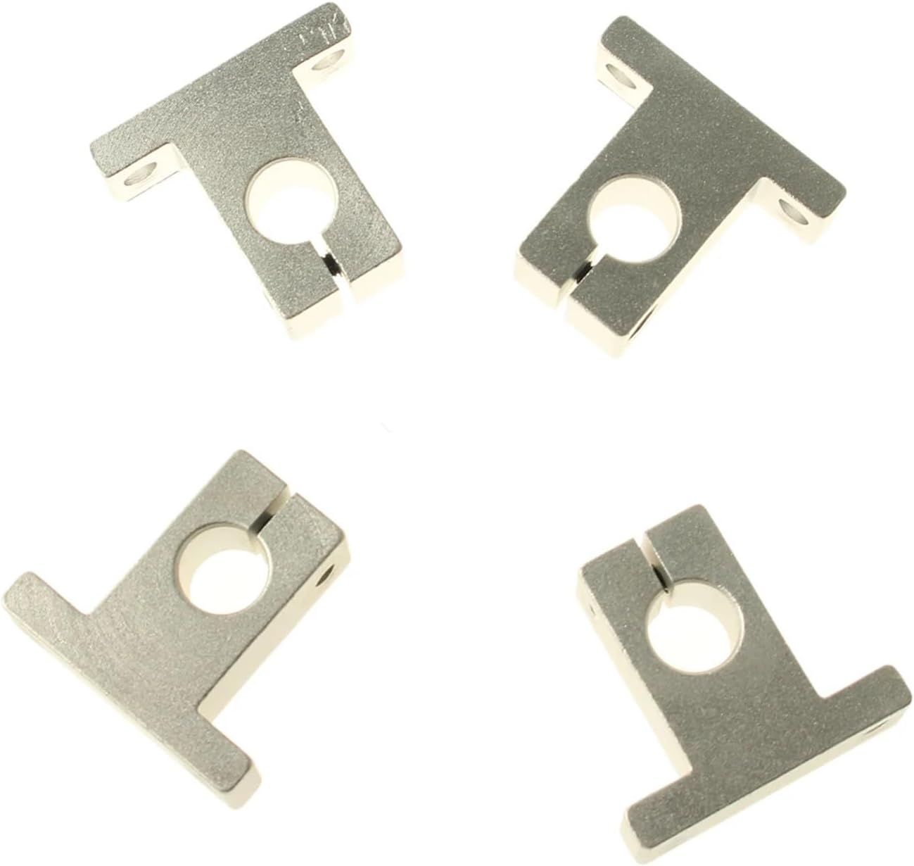 SK8 SK10 SK12 SK16 SK20 8mm 10mm 12mm 16mm 20mm Linear Ball Bearing Rail Shaft Support Block 4Pcs(SK16)