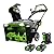 EGO Power+ SNT2112 21-Inch 56-Volt Lithium-Ion Cordless Snow Blower with Steel Auger - (2) 5.0Ah Batteries and Dual Port Charger Included, Black