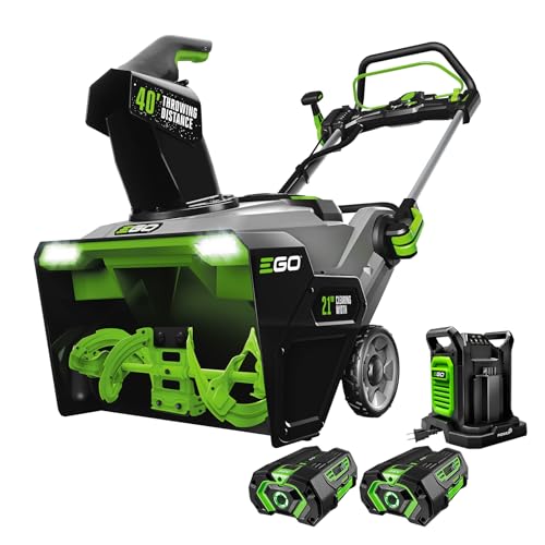 EGO Power+ SNT2112 21-Inch 56-Volt Lithium-Ion Cordless Snow...