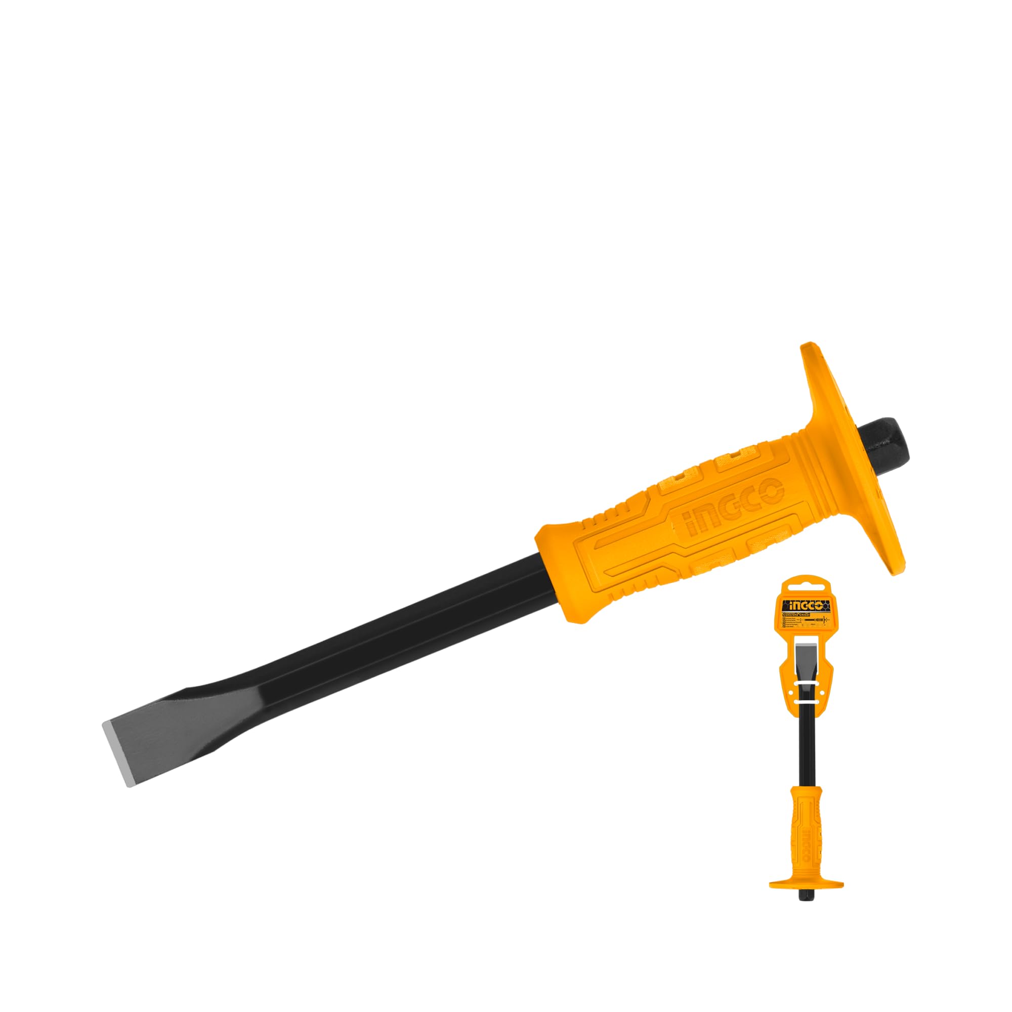 INGCO Chisel 300mm, 45# Carbon Steel, Drop Forged, Heat treatment, Heat Treatment, for Woodworking, DIY, Home Improvement-image-48