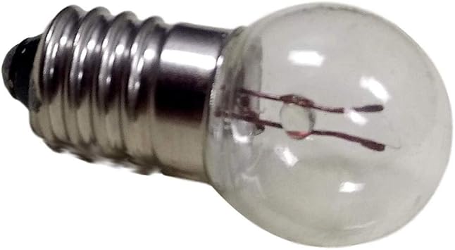 DC 50pcs E10 1.5V 0.3A Warm White Bulb Light Bulbs Miniature Screw Base (1.5V)