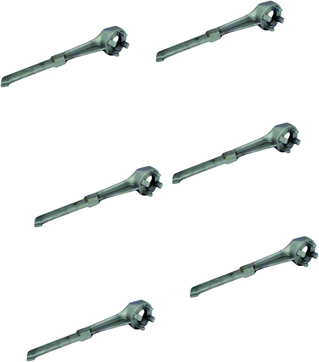 Dafna Set of 6 Aluminum Drum Bung Wrenches