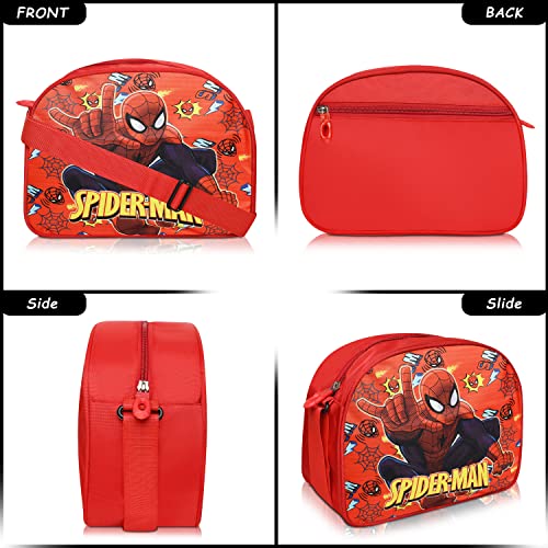 Image of Stylbase School Bag with lunch bag combo for Boys and Girls Kids Bag with tiffin cover Ideal for Nursery - 1st Class Waterproof Backpack Bag for Travelling for 5+ Years 15 Inches school bag combo