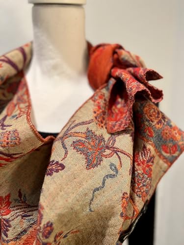 In Style 100% Pure Australian Merino Wool Reversible Scarf2