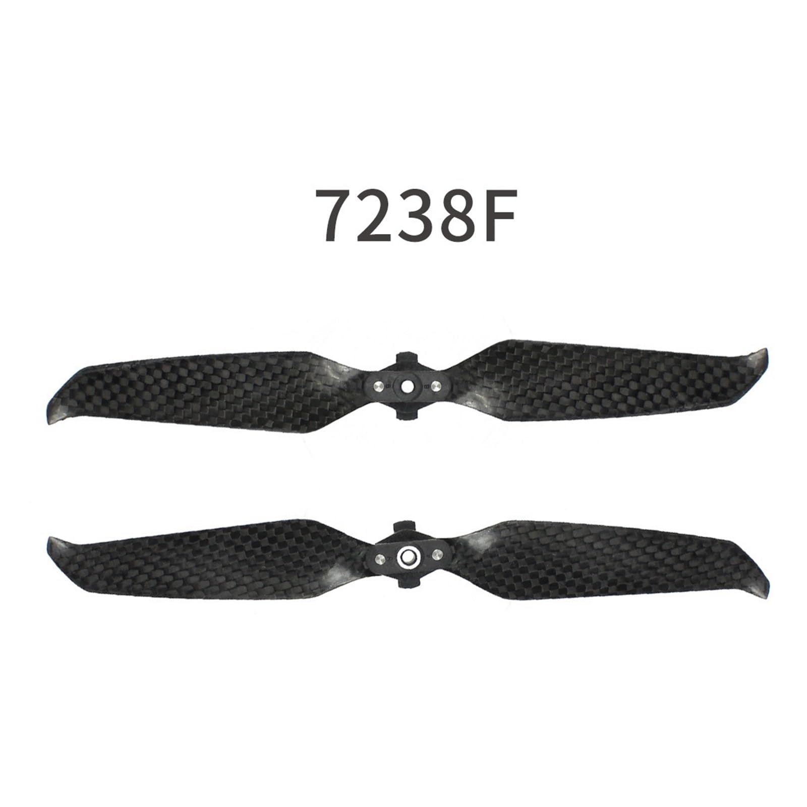 Par de hélices de fibra de carbono 7238F, compatible con DJI, Air 2 2S