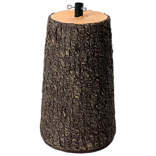 Holyart Sapins de Noël: Base Tronc Sapin Noël 55x35 cm pour Arbres 180-210 cm