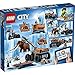 City Arctic Mobile Exploration Base Toy, Crane Vehicle Platform & Trailer, Construction Toys for Kids