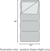 Vista 7 de Northwest Silk Touch Sherpa - Bolsa de dormir (27.0 x 56.0 in)